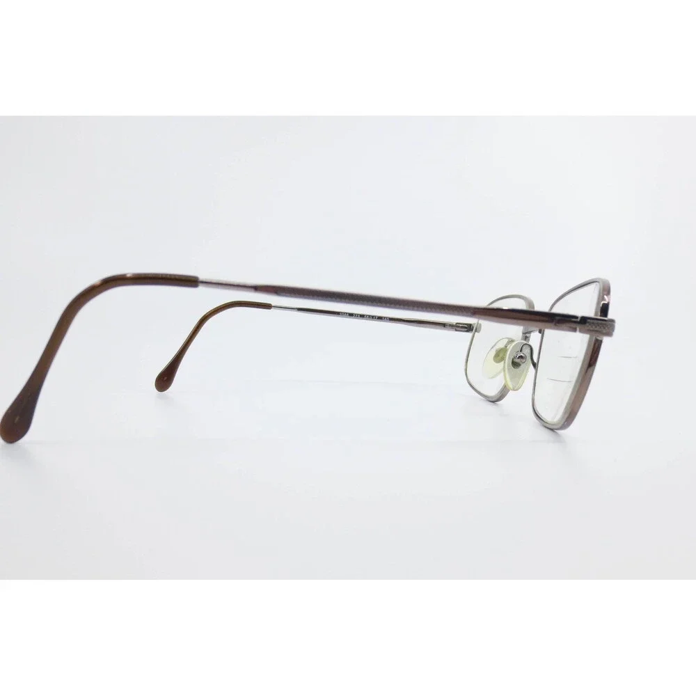 Sferoflex 2086 273 Metal Eyeglass Frames Gunmetal Rectangular 56-17-140 Mens